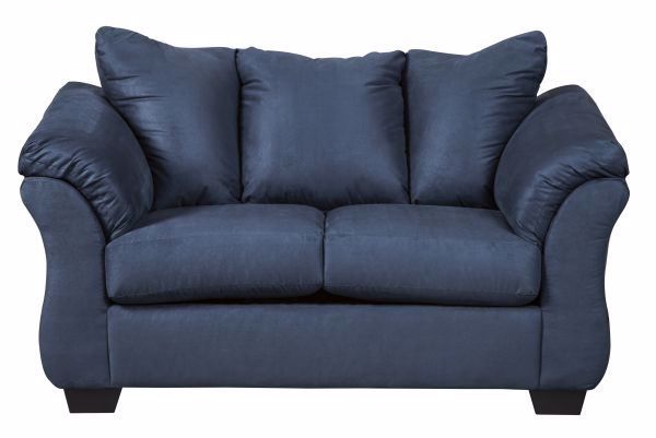 Picture of Darcy - Blue Loveseat
