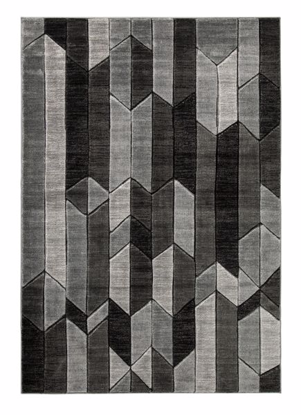 Picture of Chayse - Black/Gray 7x10 Rug