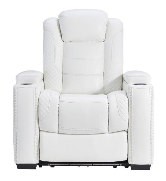 Picture of Party Time - White Power Recliner