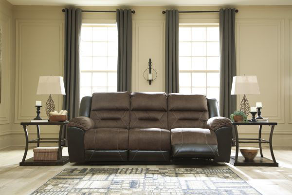 Picture of Earhart - Chestnut Recllining Sofa