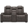 Picture of Hyllmont - Gray Dual Power Reclining Loveseat