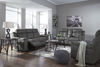 Picture of Jesolo - Gray Reclining Loveseat with Console