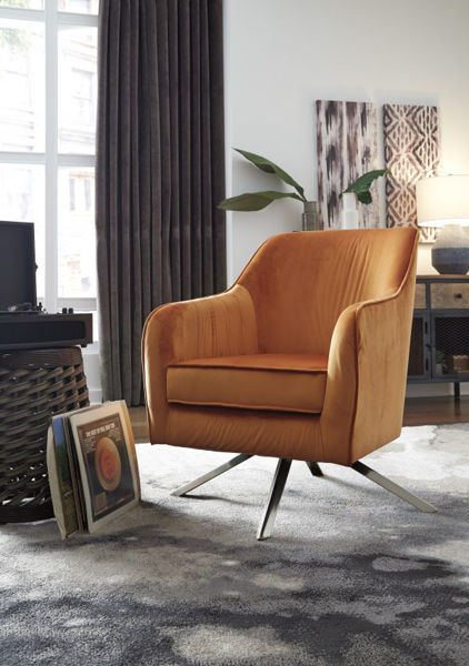Picture of Hangar - Rust Accent Chair