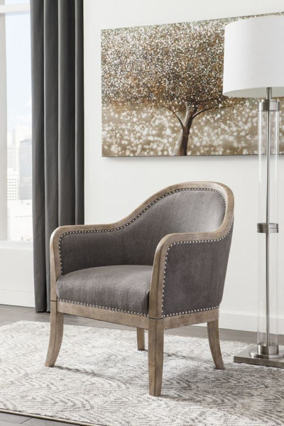 Picture of Engineer - Brown Accent Chair
