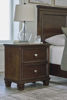 Picture of Danabrin - Brown 2-Drawer Night Stand