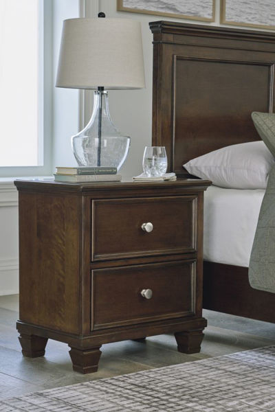 Picture of Danabrin - Brown 2-Drawer Night Stand