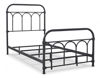 Picture of Nashburg Black Twin Bed