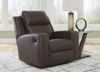 Picture of Lavehorne - Umber Reclining Console Loveseat