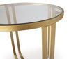 Picture of Milloton - Gold 3pc Occassional Table Set