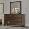 Picture of Danabrin - Brown King Panel Bed