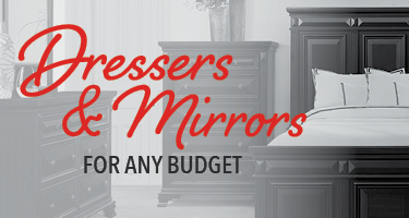 Dressers and mirrors for any budget