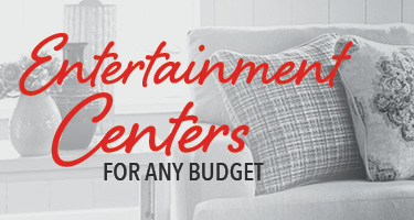 Entertainment centers for any budget